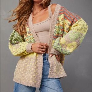 VICI Collection Open front cardigan